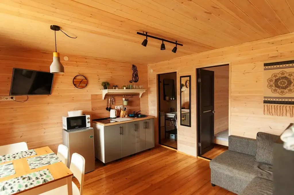 Коттедж 2-комнатный Дом — Архыз