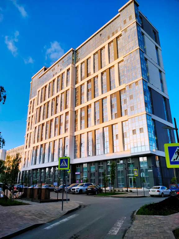 Квартира с красивой террасой на крыше дома в Белгороде