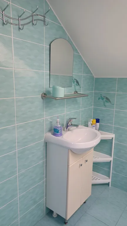 Студия из двух комнат с видом на море