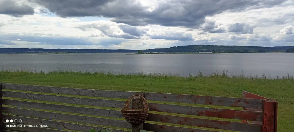 Отличное место для семейного отдыха, с видом на реку