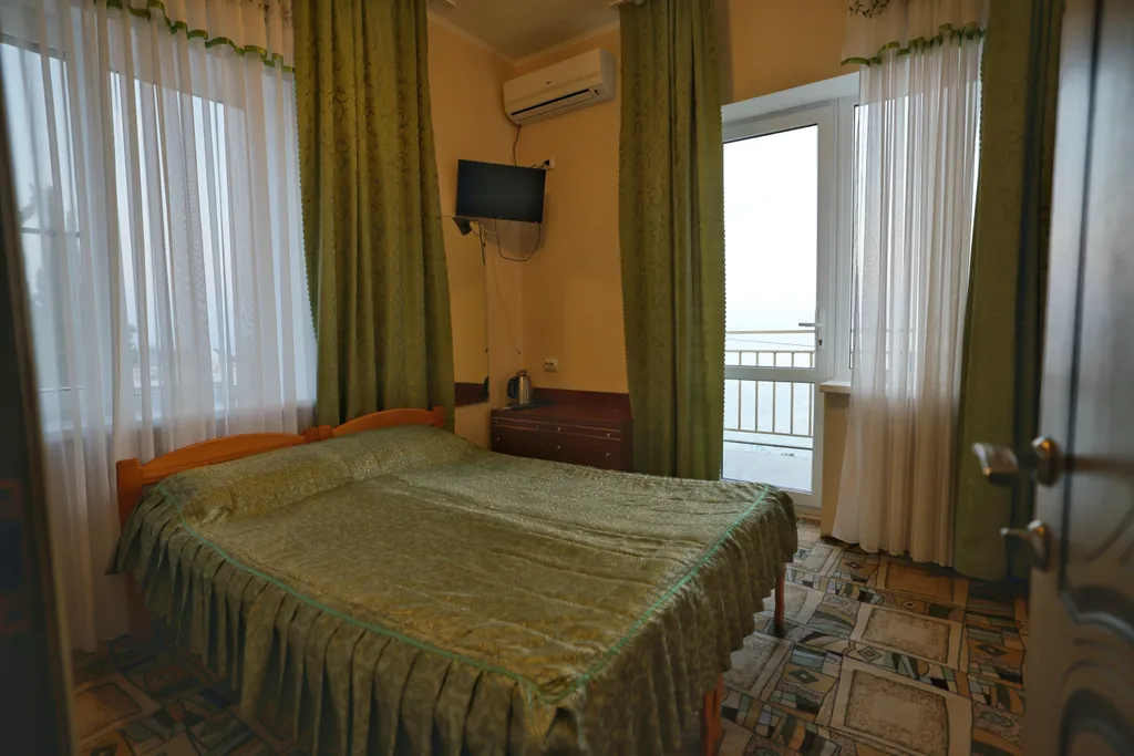 Квартира Двухместный номер с балконом и видом на море — Лазаревское