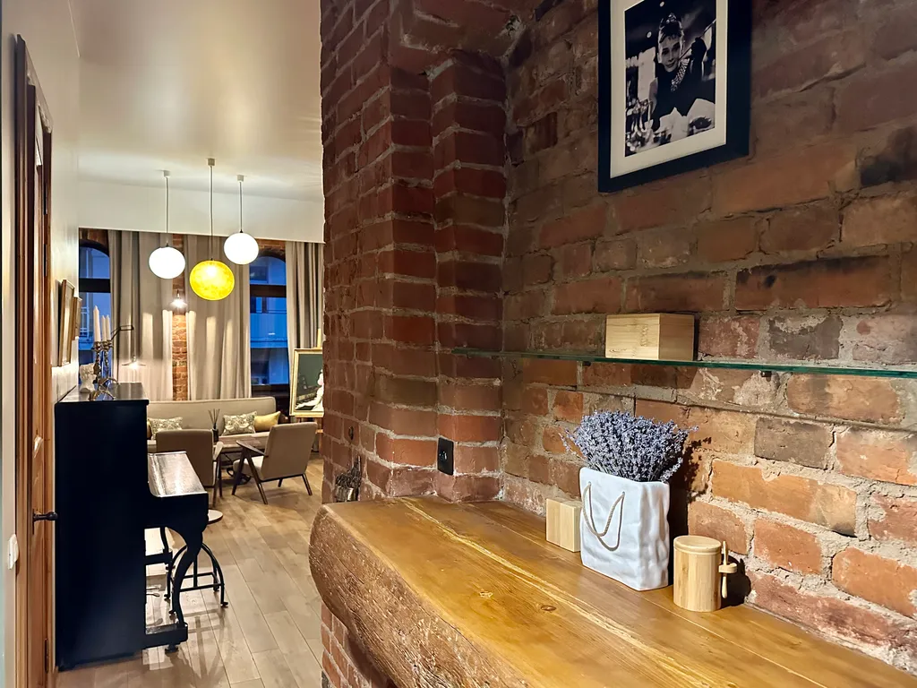 Стильная и атмосферная квартира в центре города