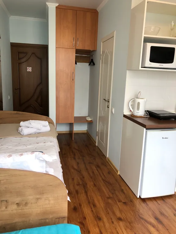 Квартира Квартира Маленькая студия с большим панорамным окном — Краснодар