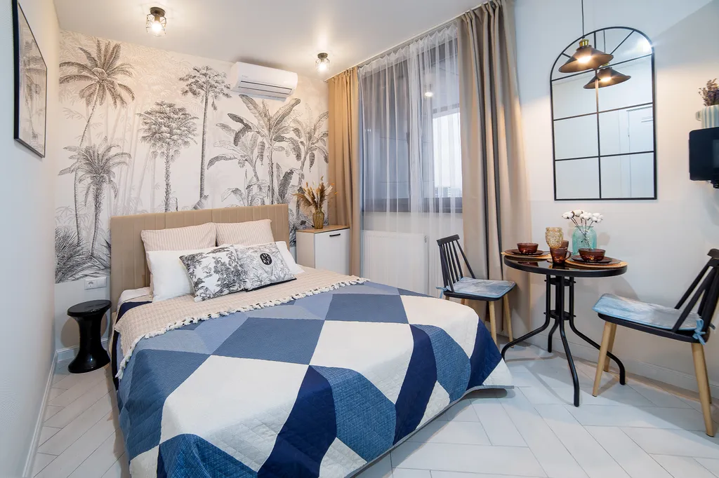 Квартира Стильная уютная инстаграммная студия "тропики" в элитном жк — аренда посуточно в Сочи