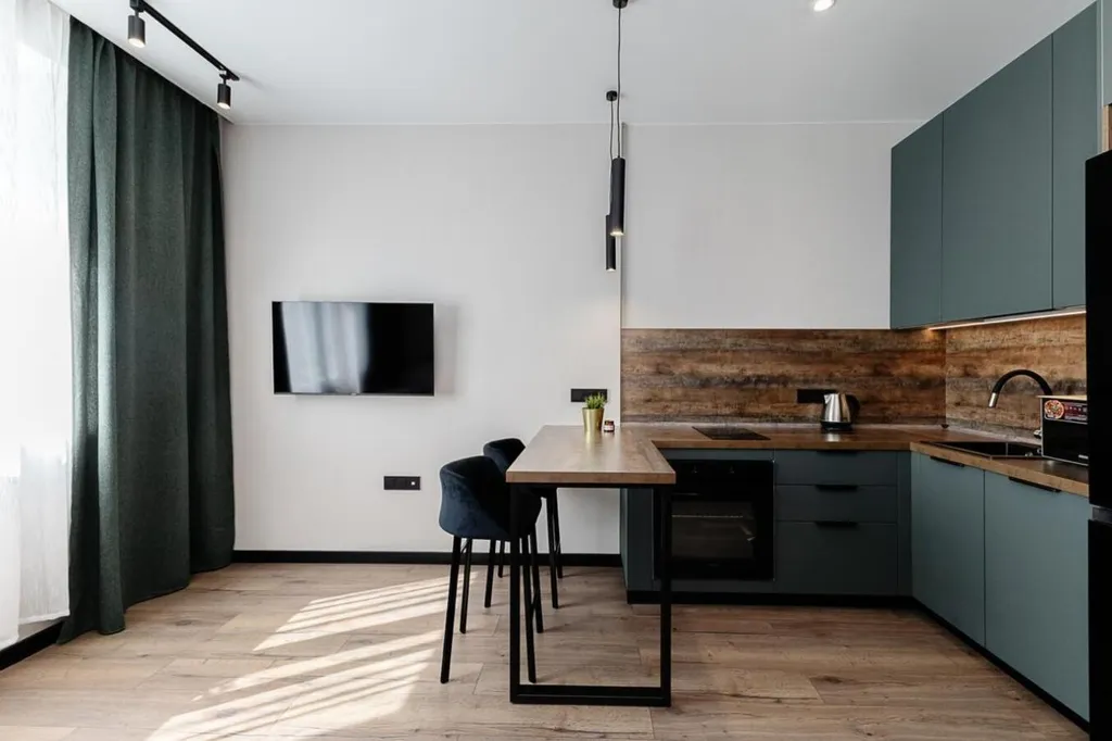 Стильная евродвушка с мини-сауной