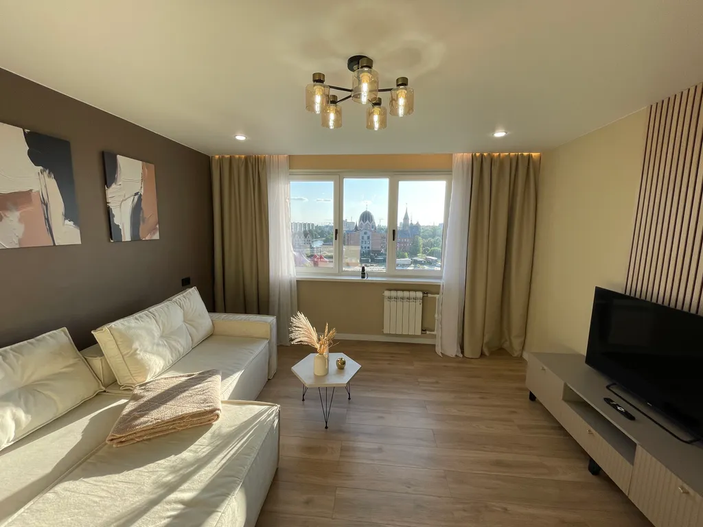 Стильные видовые апартаменты в самом сердце Калининграда