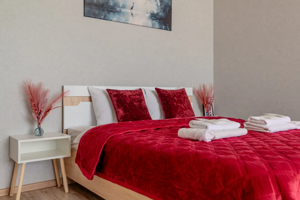 Апартаменты с красивым видом на залив, гостиничный сервис, бесконтактно