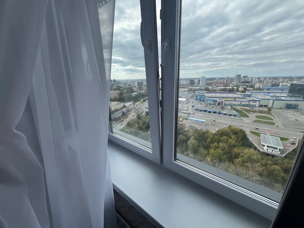 Квартира с видом на пруд