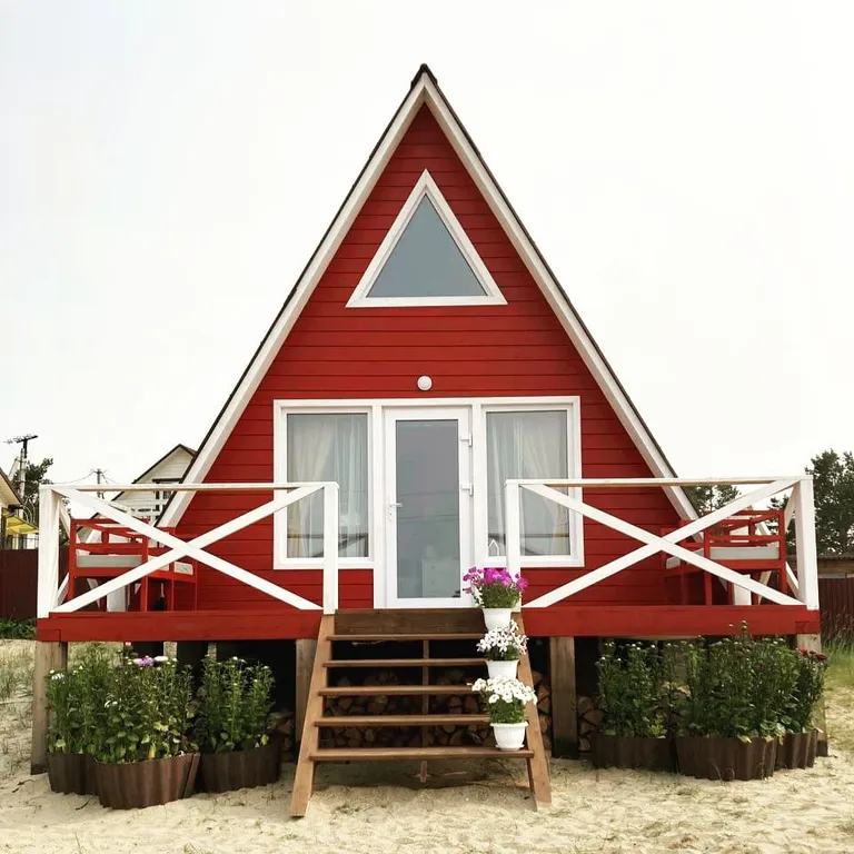 Коттедж Красный домик с видом на Байкал — аренда посуточно в Хужир (Ольхон)