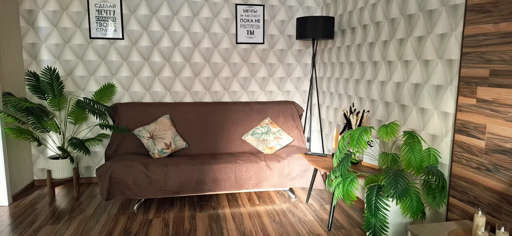 Уютная квартира с хорошим ремонтом