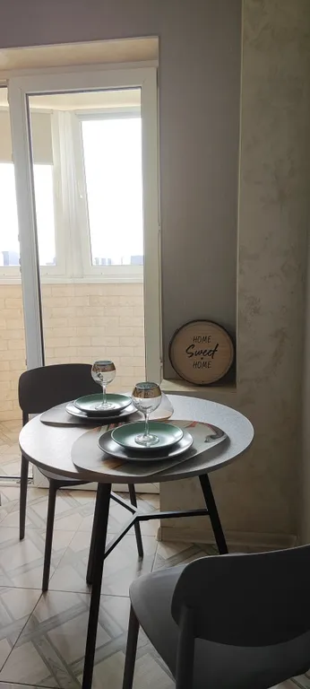 Уютная квартира на берегу реки с красивыми закатами