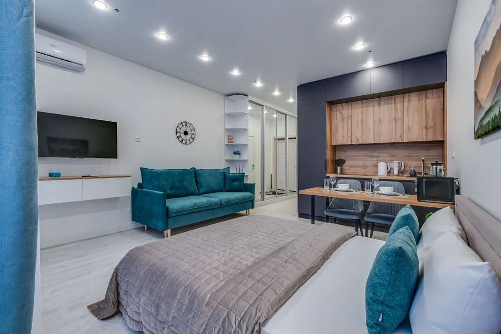 Квартира Квартира Apartments в ЖК Лайнер с видом на парк — Москва