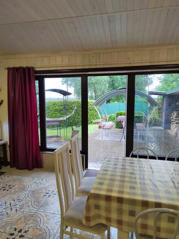 Апартаменты с баней и детской площадкой в пригороде Бреста