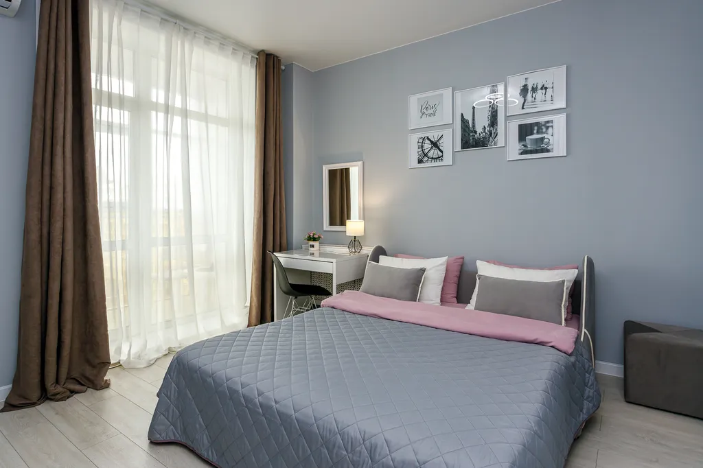 Квартира Стильная студия Шарм на Броско с красивым видом на Амур — аренда посуточно в Хабаровск