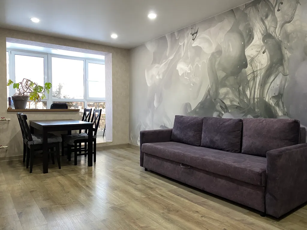 Удобная и свeтлaя кваpтира с великолепным видом из лоджии