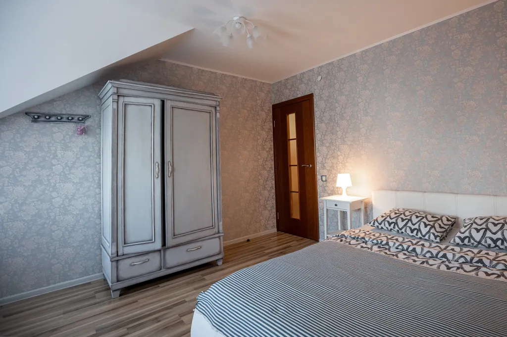 Семейный таунхаус с камином и сауной