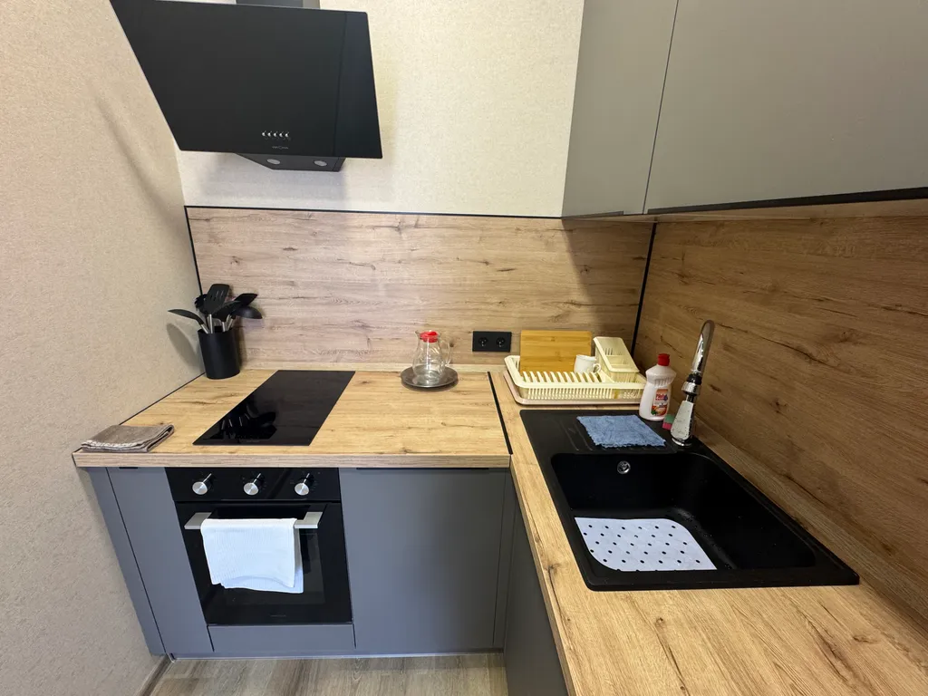 Квартира в доме у реки Кудепста с видом на горы