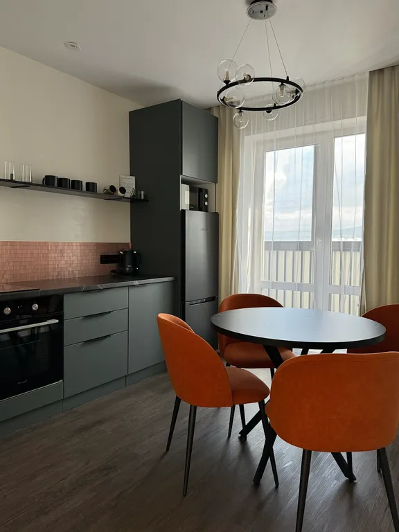 Стильная просторная квартира с шикарным видом на Енисей