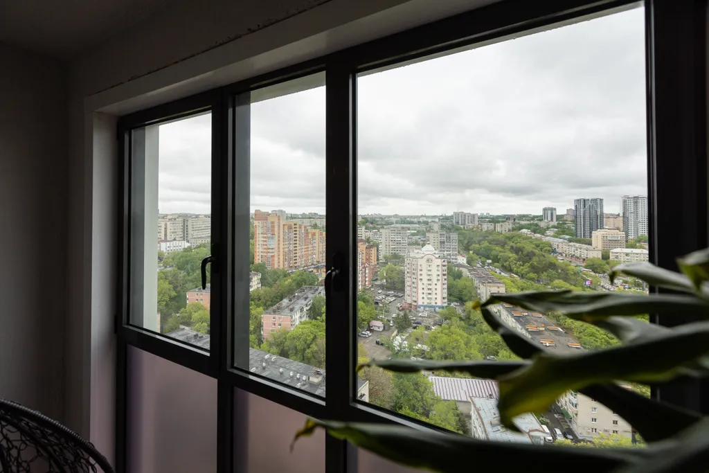 Двухкомнатная видовая квартира на Амурском бульваре