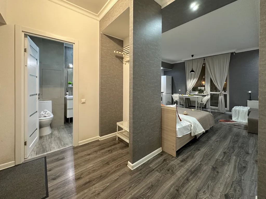 Дизайнерская студия со стильным интерьером