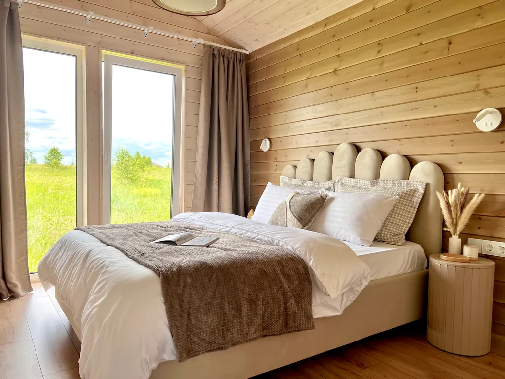 Коттедж Побег из города, дом с сауной и камином — аренда посуточно в Ступино