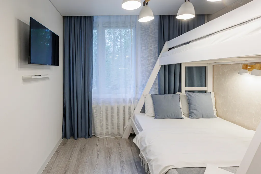 Квартира Triple Apartment in Freedom Santorini Rooms Vnukovo — аренда посуточно в Внуково