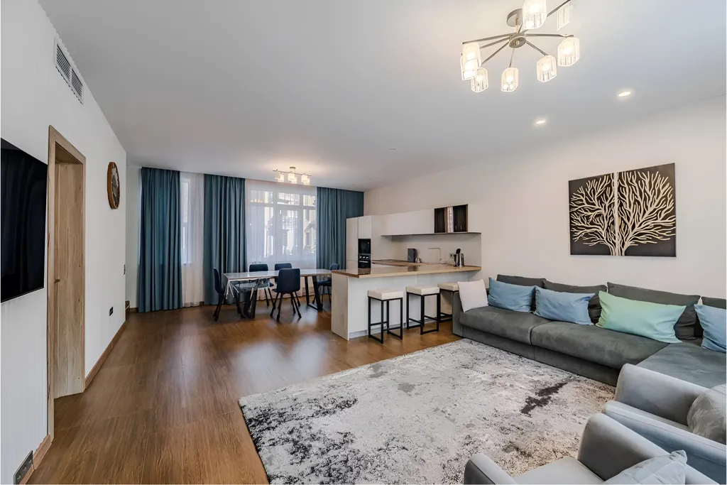 Коттедж Горки Вилладж с видом на горы Красной поляны