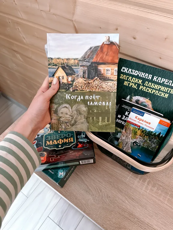 Домик в лесу с потрясающим видом из окна с банным комплексом