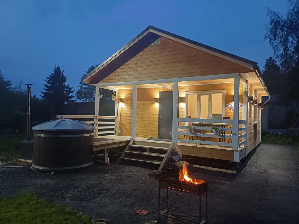 Коттедж Уютный домик-баня с купелью в тихом местечке — аренда посуточно в Сортавала