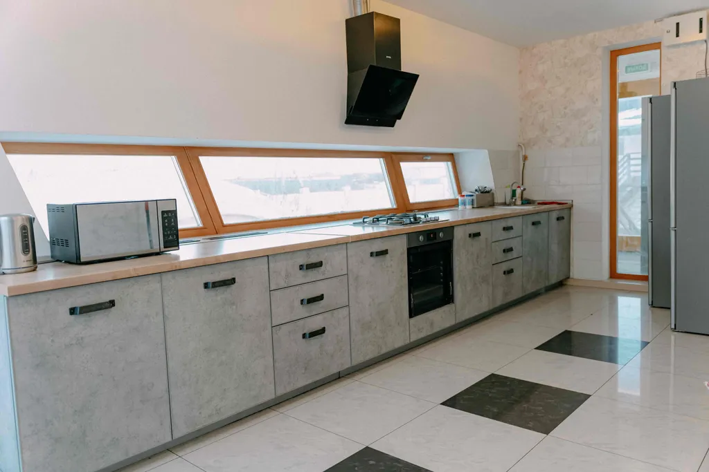 Коттедж с нотками стиля модерн