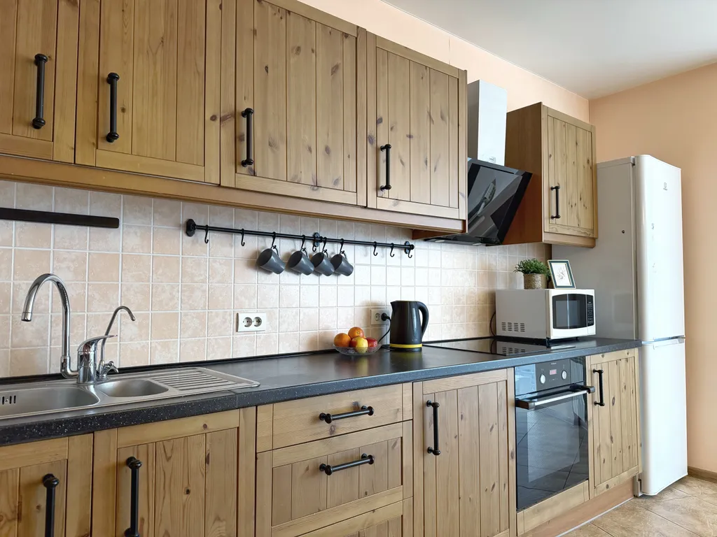 Стильная 3-к квартира в центре в ЖК Эдельвейс с панорамным видом