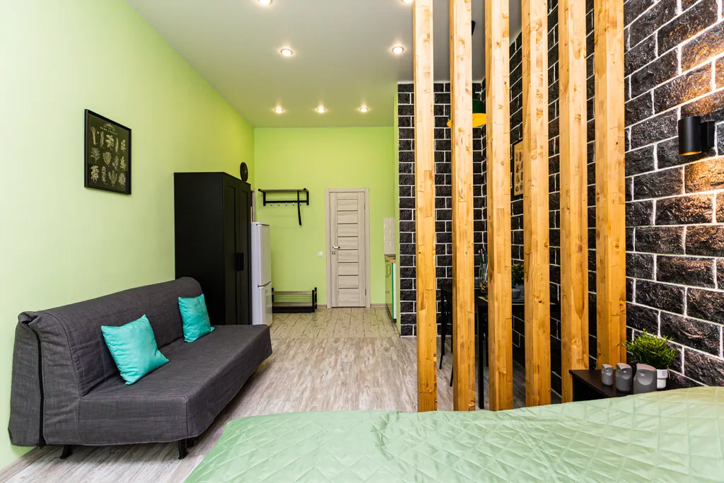 Комфортная дизайнерская квартира-студия