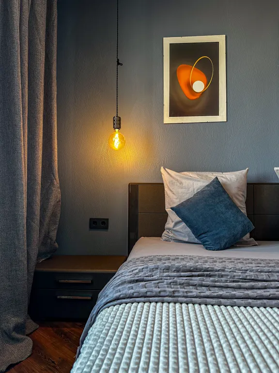 Geometry - просторная квартира с панорамным видом на реку в центре