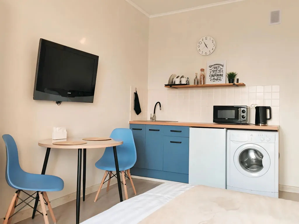 Комфортная студия с уютной лоджией