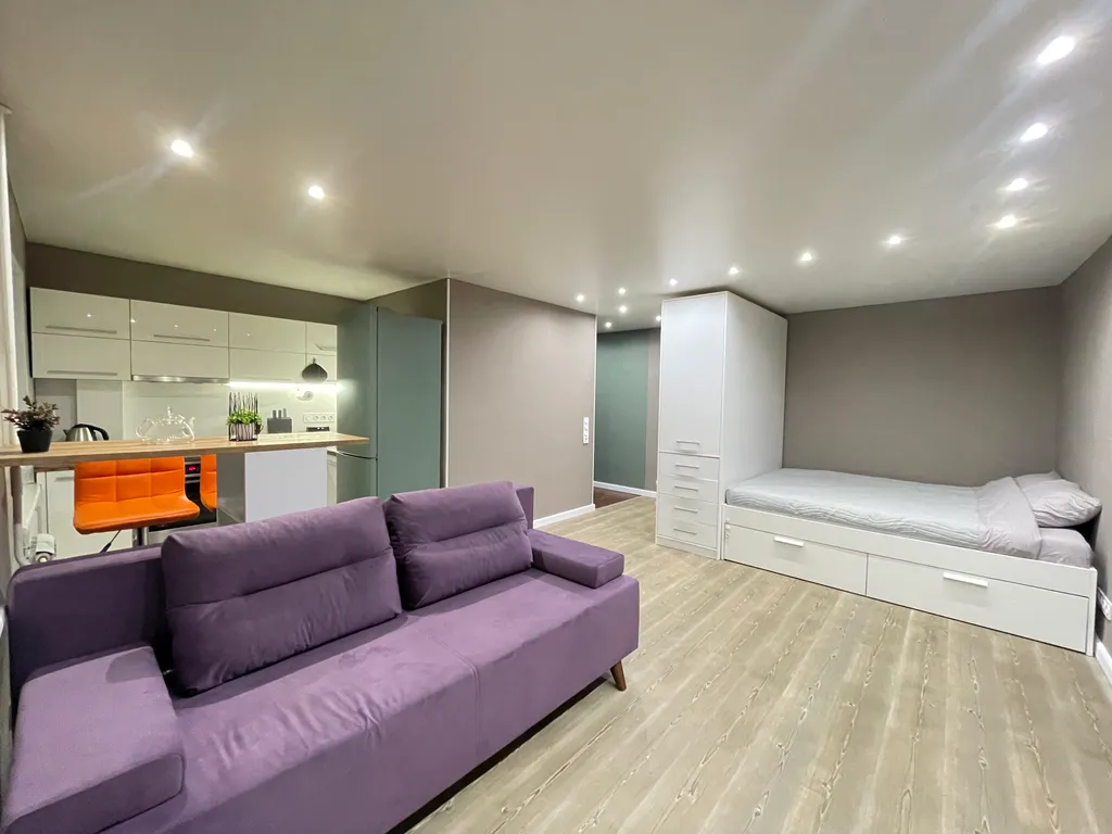 1‑комн. квартира в центре Мурманска на ул. Полярные Зори, 21к3