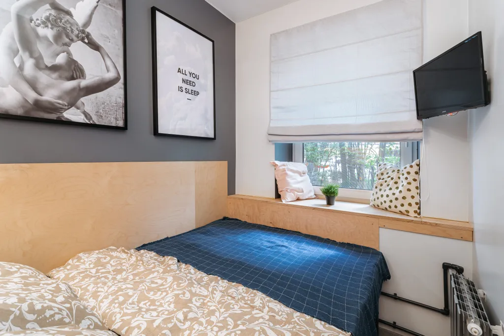 Квартира Квартира Смарт-студия у метро Садовая, Сенная, Спасская — Санкт-Петербург