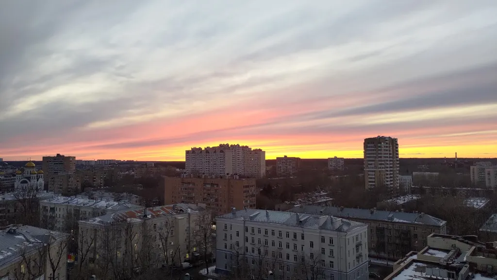 Квартира Квартира Яркие закаты у метро Молодежная — Москва