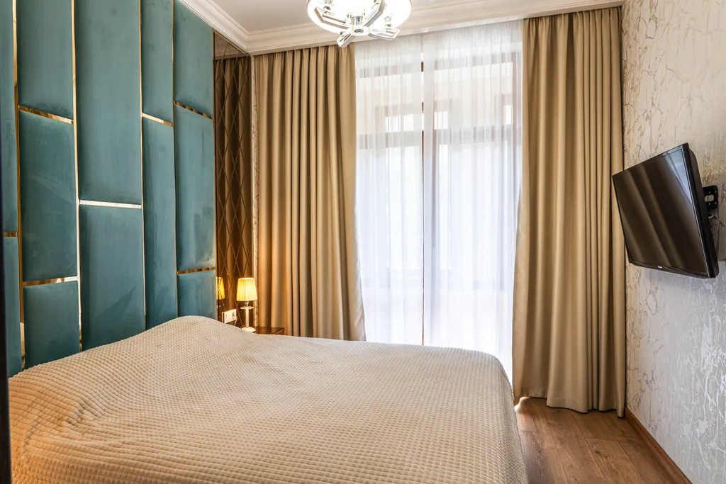 Апартаменты с новым ремонтом и 2 спальнями