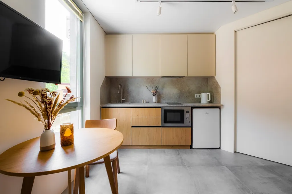 Квартира Студия с видом на горы и бассейном — аренда посуточно в Красная Поляна