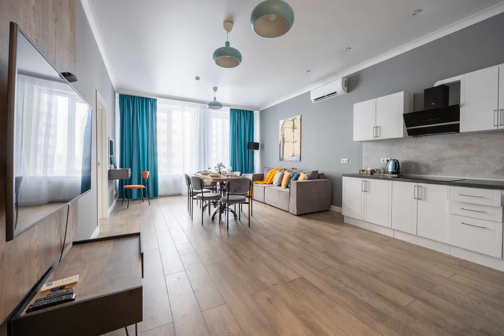 Апартаменты в ЖК Нeаdliner для большой компании