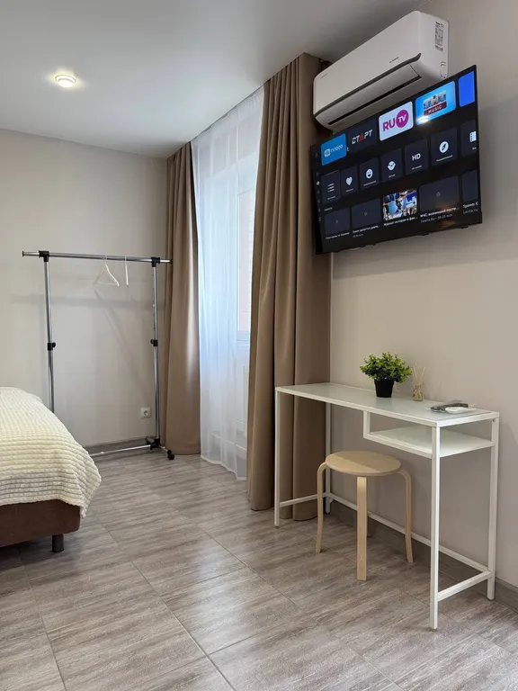 Стильная студия для пары, идеально для романтического отдыха