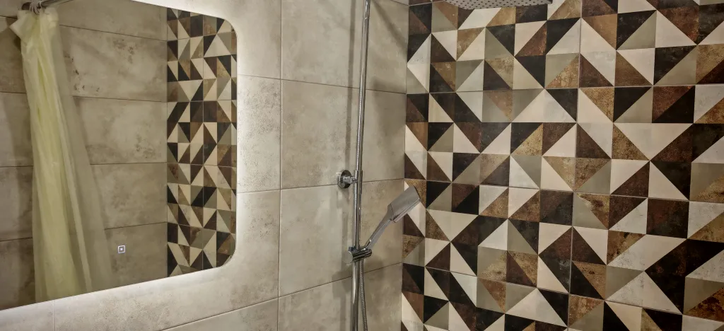 Квартира в ментоловых тонах