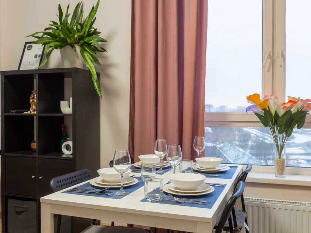 Квартира Просторные апартаменты видом на Москва-реку и Москва Сити — Москва