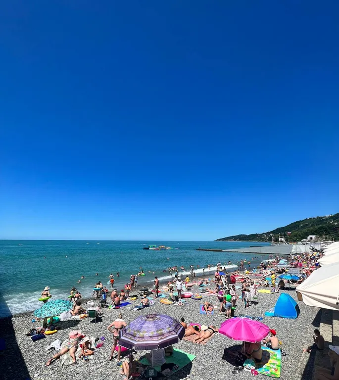 Студия с видом на море