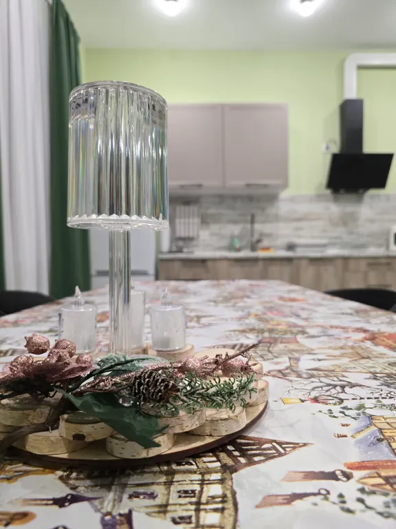 Коттедж с баней на дровах