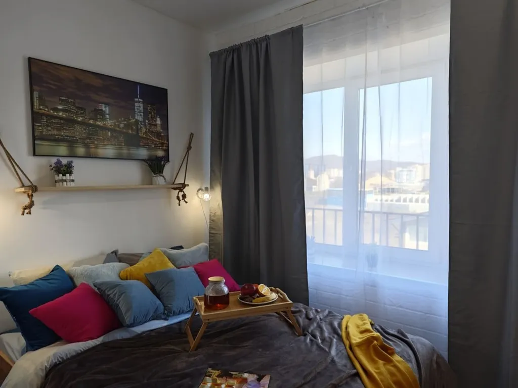 Прекрасная студия с новым ремонтом на двоих гостей