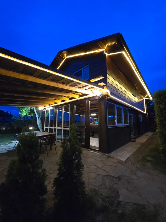 Дом с баней с панорамным видом на Минское море