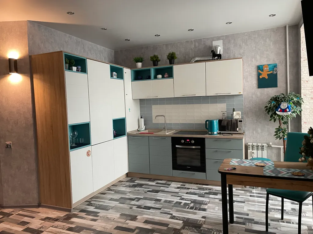 Студия с видом на Волгу