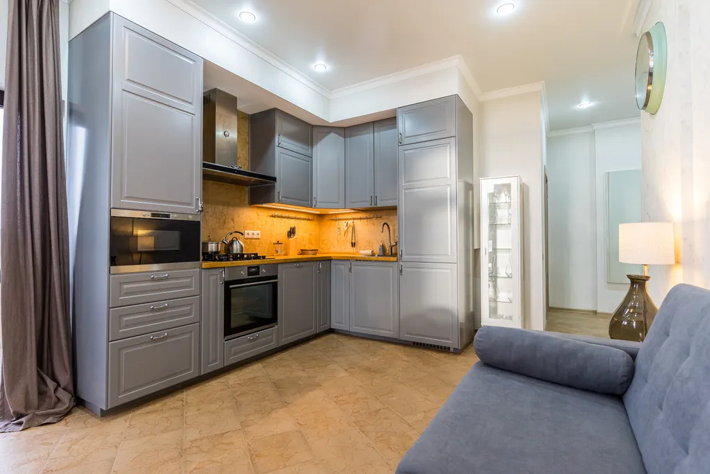 Квартира Квартира Премиальная кваpтиpa c видом на морe и гоpы, жк aльбaтpос — Геленджик