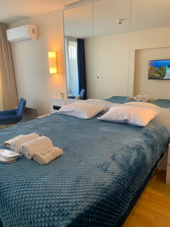 Апартаменты orbi city d1, 39 этаж, с видом на море и старый батуми